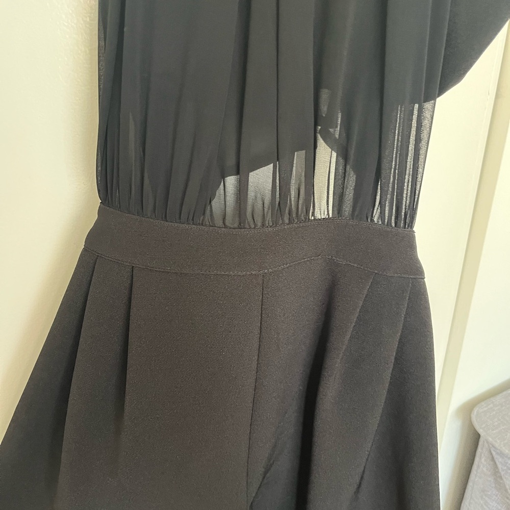 Dance & Marvel Elegant Black Romper - Picture 9 of 9